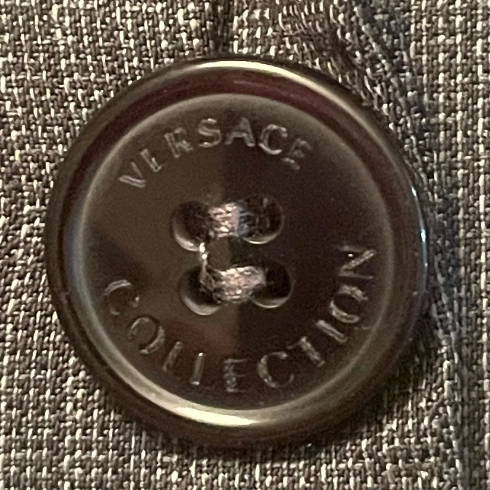 VERSACE COLLECTION GIANNI VERSACE Mens Grey Suit Size EU 50 US 40